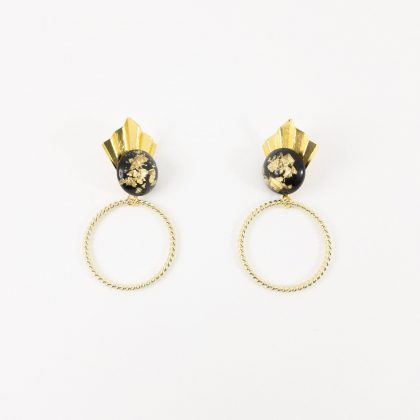 Pendientes Tachuela y aro mini