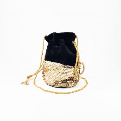 Bolso Cubo de lentejuelas