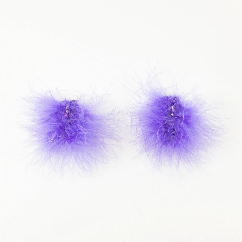 Pendientes Nube de plumas - Imagen 2