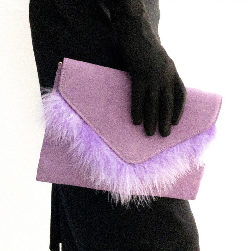 Cartera con plumas - Imagen 3