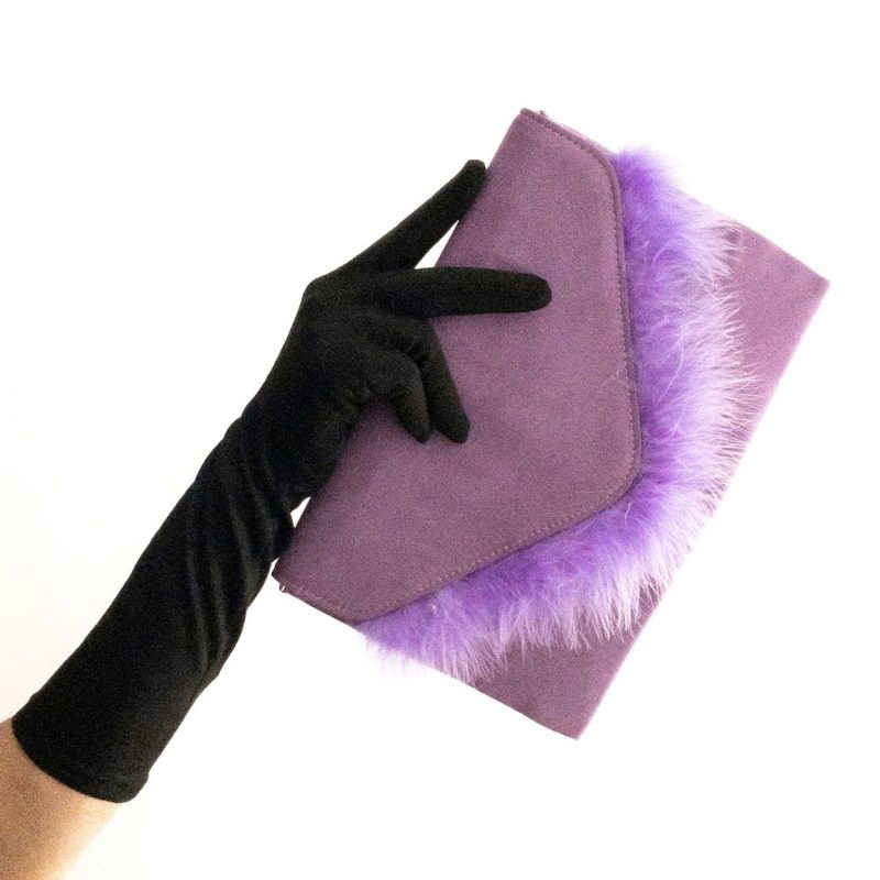 Cartera con plumas - Imagen 4