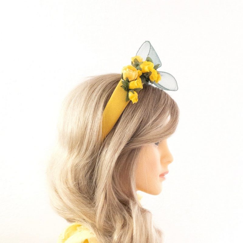 Diadema Dulces brotes de flor - Imagen 4