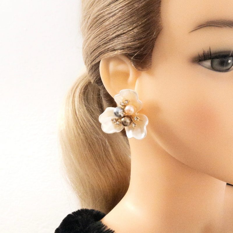 Pendientes Flores marinas - Imagen 3