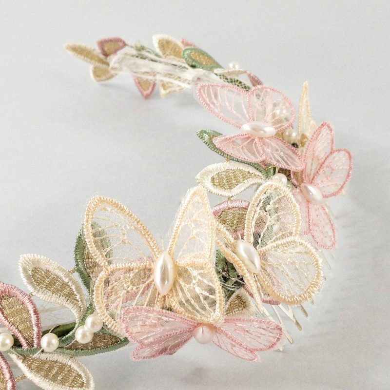 Tocado Dama de las mariposas - Imagen 2