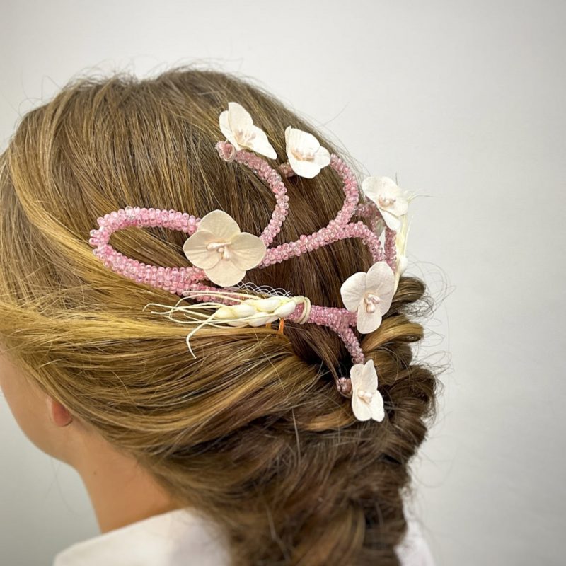 Tocado Cerezo en flor - Imagen 4