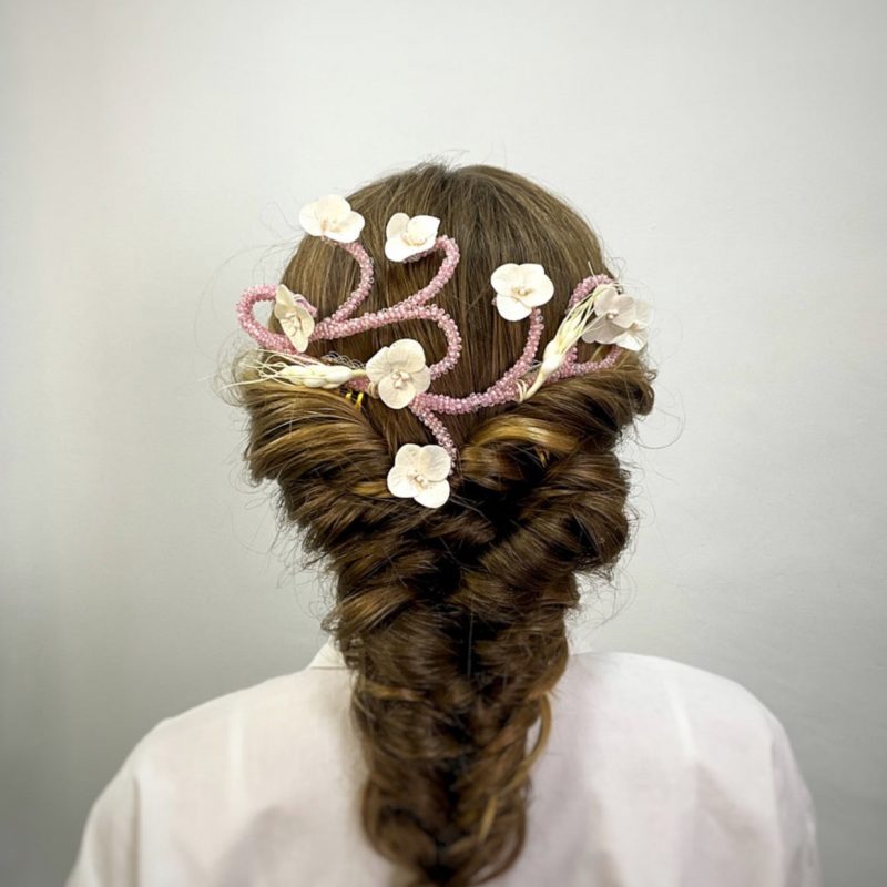 Tocado Cerezo en flor - Imagen 5
