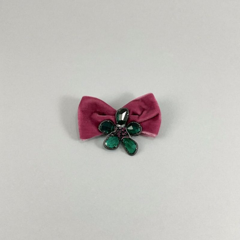 Broche Lazo y flor - Imagen 2