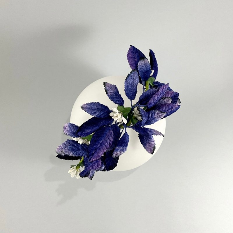 Ramillete de hojas azules - Imagen 3