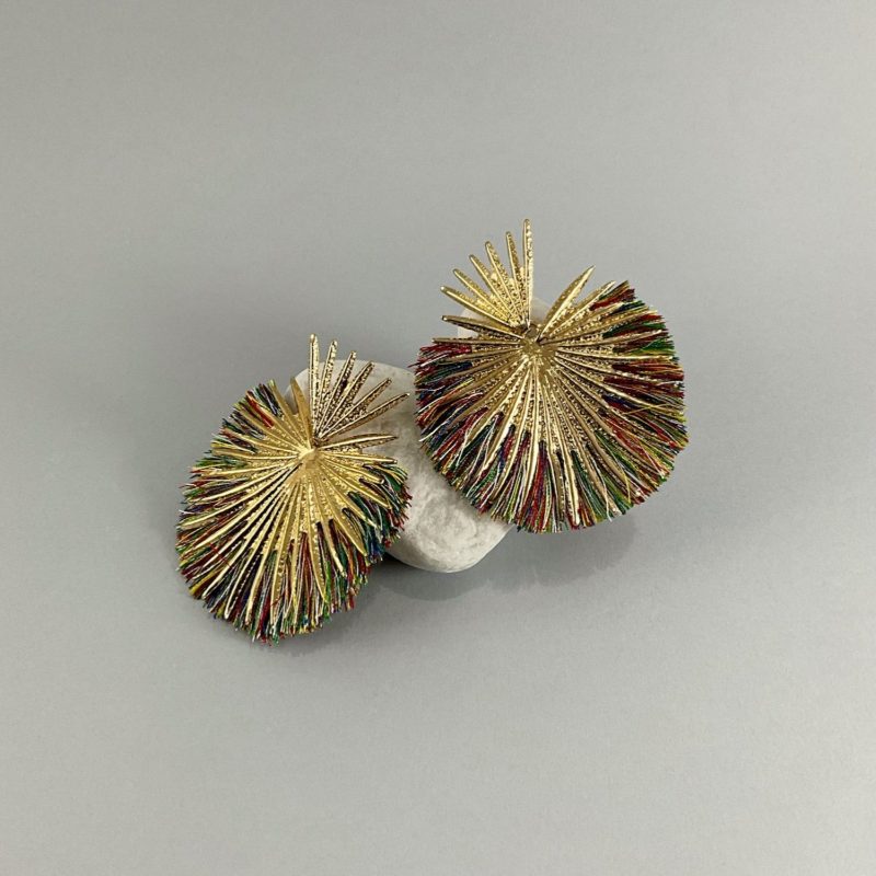 Pendientes Abanico de borlas - Imagen 5