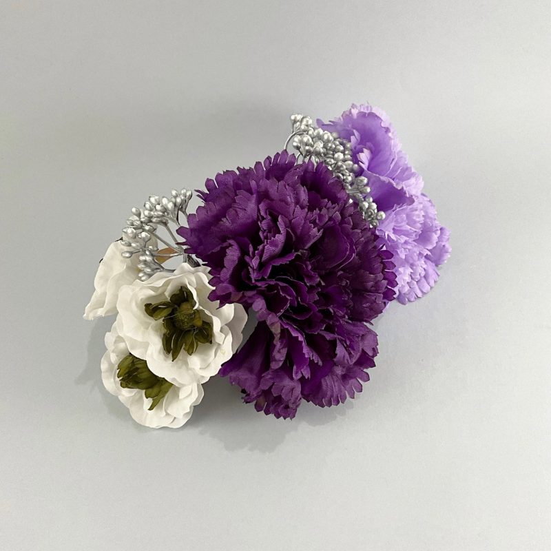 Ramillete de claveles y flores - Imagen 2