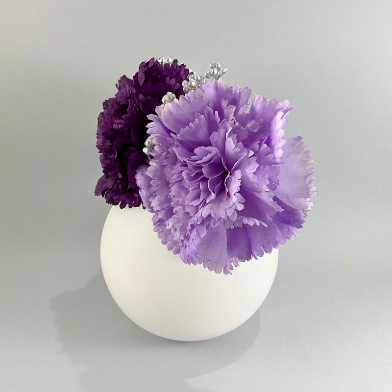 Ramillete de claveles y flores - Imagen 3