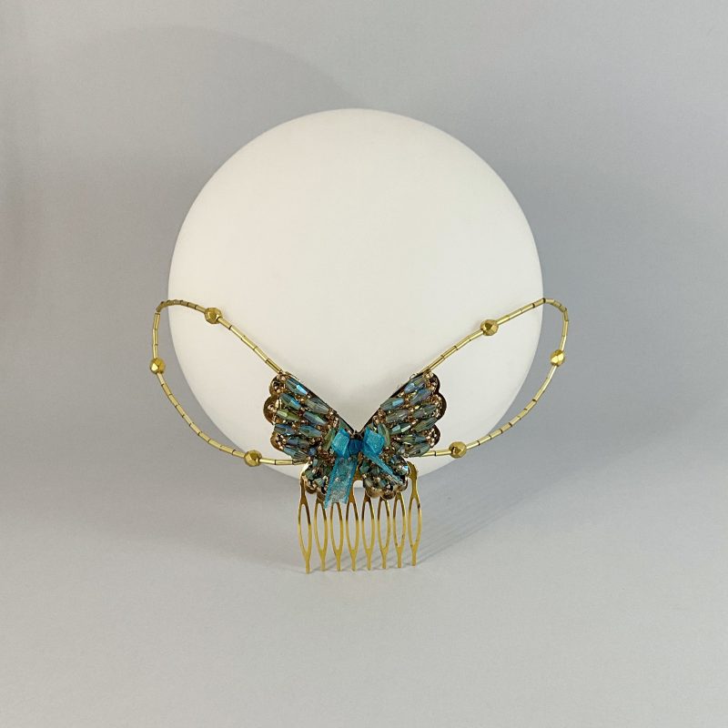 Tocado Abrazo de mariposa - Imagen 2