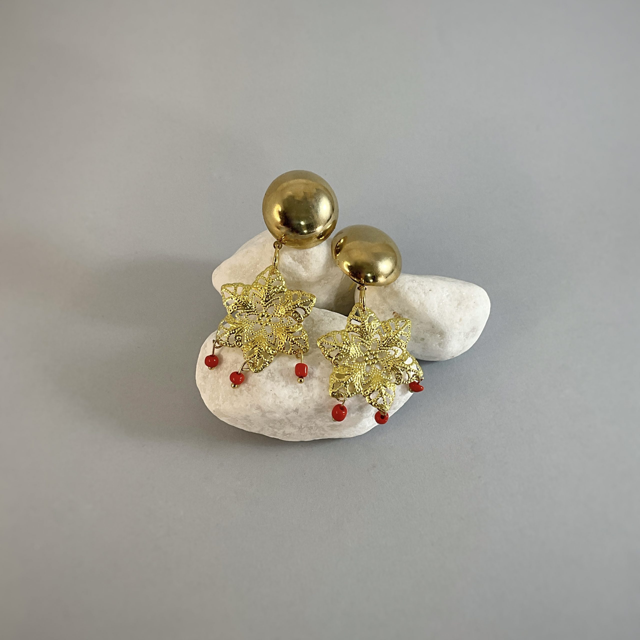 Pendientes Semillas de flor